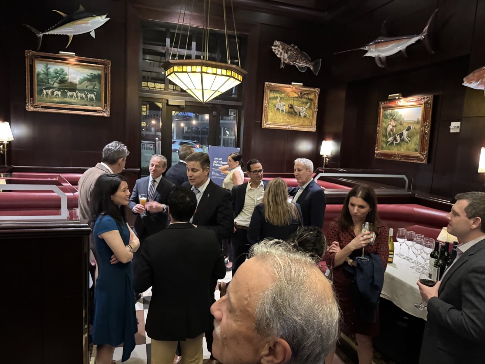 Hosting the SEC Alumni & Friends reception, Miami